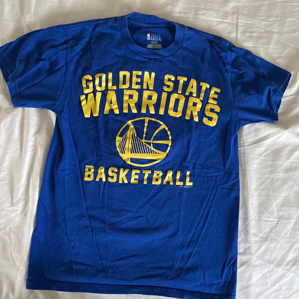 Golden state warriors tshirt, size small